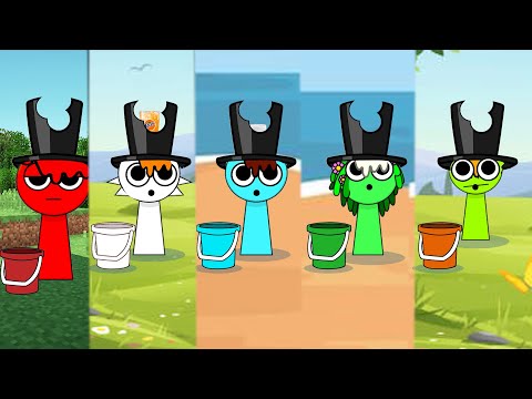 Sprunki Ketchup Meme Animation Compilation #sprunki #binanimation