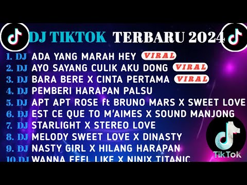 DJ TIKTOK TERBARU 2024 || DJ ADA YANG MARAH HEY || DJ AYO SAYANG CULIK AKU DONG || DJ VIRAL 2024