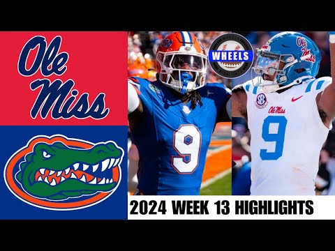 #9 Ole Miss vs Florida (Exciting Game!) | Full Game Highlights | 2024 College Football Highlights