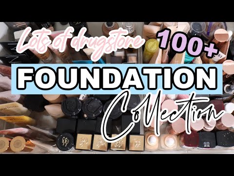 OVER A 100 FOUNDATIONS!! FOUNDATION COLLECTION 2022