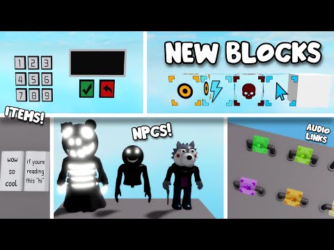 MASSIVE Piggy Build Mode UPDATE! (Everything New!)