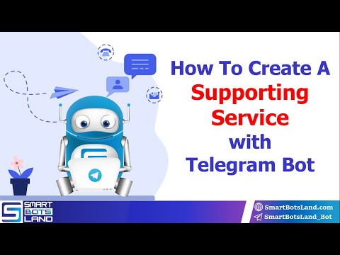 How to create a supporting service with Telegram bot?| contact us button