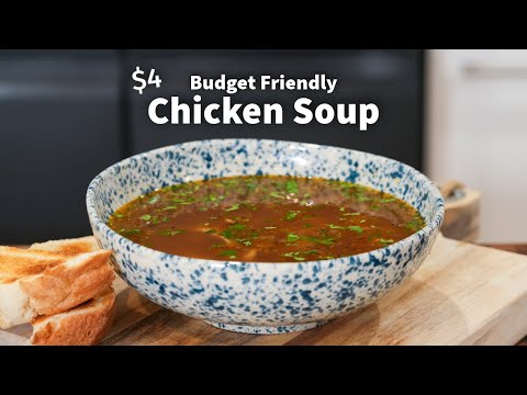 Budget Friendly Chicken and Corn Soup | $4 Per Portion