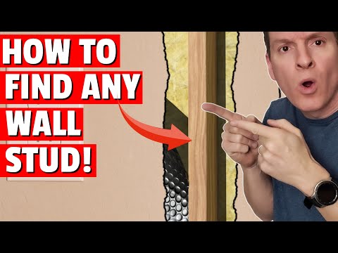 HOW TO FIND ANY WALL STUD! 3 EASY METHODS