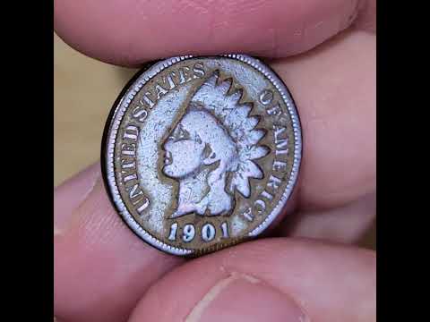 ✝️eBay PURCHASE WINNERS PENNY #4  1901 INDIAN HEAD 🤯CLICK BELOW TO WATCH LONG VERSION #327 #PENNIES