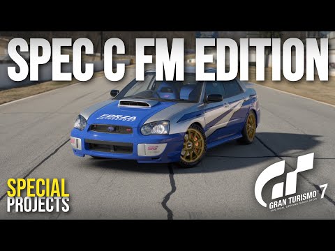 GT7 | Subaru Impreza WRX STi Spec C Forza Motorsport Edition Tune Setup | Special Projects