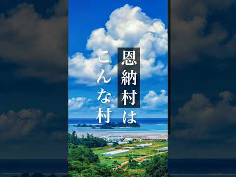 沖縄県・恩納村はこんな村｜36秒とりっぷ