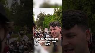 "You Are Not Safe Here": Anti-Israel Protesters Call Journalist Cam Higby a Nazi