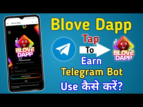 Blove Dapp Telegram Mini App ? Blove dapp tap to earn project $1 billon airdrop distribution