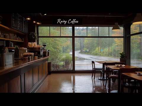 Rest Like Never Before | Immerse Yourself in Rain Sounds for Relaxation - Rainy Day Coffee Ambience