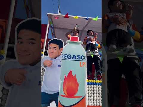 Renz Joshua Baña aka #BabyGiant joins the #Sinulog Float of #Regasco with fellow #BatangQuiapo cast