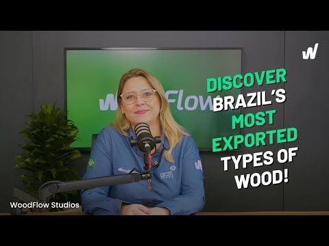 The most exported wood varieties from Brazil!  #WoodFlowStudios