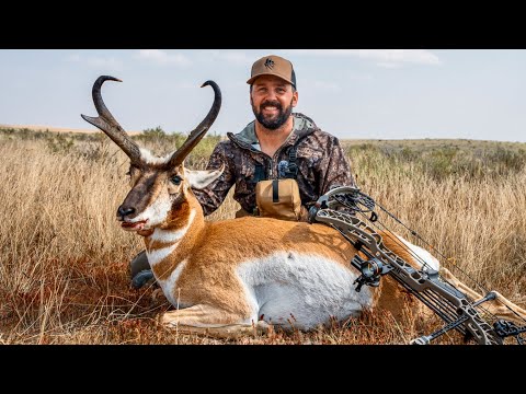 The HARDEST Stalk with a BOW?? Pronghorn Antelope Hunting