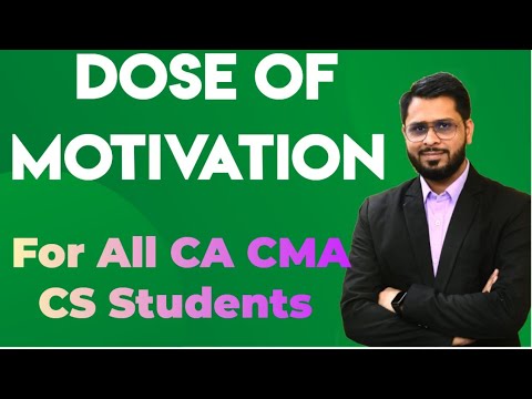 DOSE OF MOTIVATION For All CA CMA CS Students #education #cainter #cmainter #cafoundation