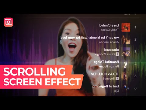 🎶Reels Trending Spotify Effect Video InShot Tutorial | 📱Scrolling Screen Effect