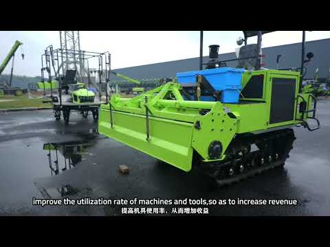 Crawler Self-propelled Rotary Tiller X3🚜Compact sizeGreat energy