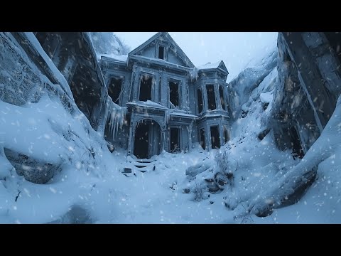 Relax with the Intense Snowstorm Ambience | Perfect for Deep Sleep and Stress Relief