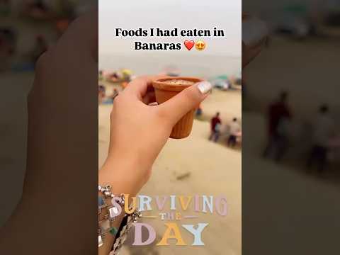 Food I eaten and explore in banaras ❤️😋😍#youtubeshorts #banarasfood #banarasifood #banarastourism