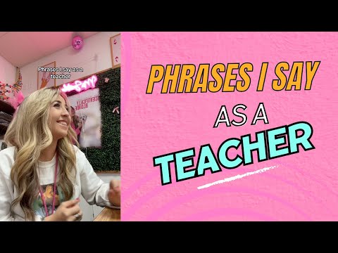 Phrases I say as a Teacher - Compilation (‪@ThatPinkScienceTeacher‬ )