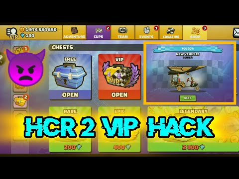 HILL CLIMB RACING 2 VIP HACK | PERMANENT VIP UNLOCKED NO BAN