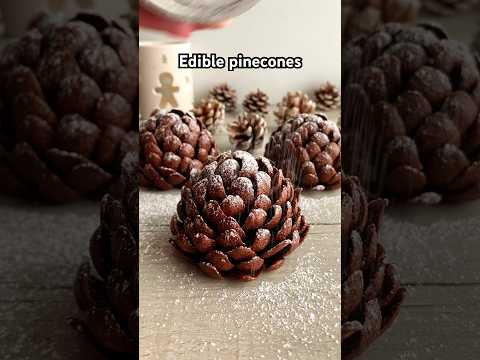 Edible Pinecones with 3-ingredients #recipe