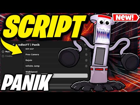 Roblox Panik Script PASTEBIN 2024 GODMODE + SPEED HACKS + INF GEMS | Panik Script Hack GUI