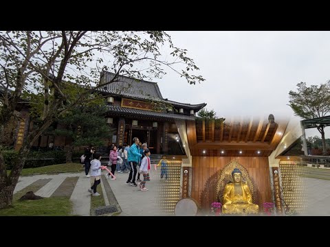 宜蘭員山 | 唐風日式禪風庭園，號稱最美寺廟 - 北后寺 | 5公尺高泥塑大佛像