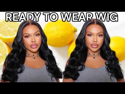 Pre-Style & Ready To Wear Frontal Wig! YOU NEED THIS❗️ No Baby Hair HD Lace Melt 🔥 FT Yolissa Hair