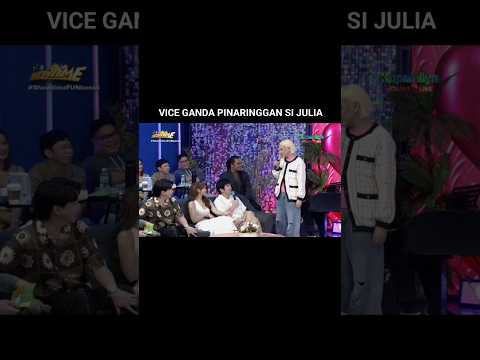 Vice Ganda Pinaringgan si Julia Barretto sa Ginawa niya kay Joshua Garcia