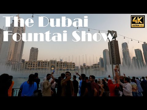 [4K] The Dubai Fountain Show