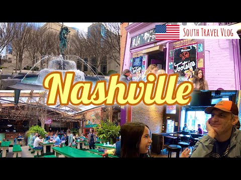 EXPLORING NASHVILLE | MUSIC CITY IN TN【アメリカ南部の旅①】シアトル→テネシー🇺🇸アメリカ音楽の聖地ナッシュビル散策 (#173)