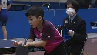 松島翔空 vs 日髙琥二朗｜第30回東アジアホープス日本代表選考会 男子シングルス 第2ステージ Aリーグ