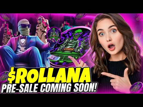 🔥 A HIDDEN GEM ON SOLANA 🔥 ROLLANA TOKEN 🔥 PRE SALE COMING SOON 🔥