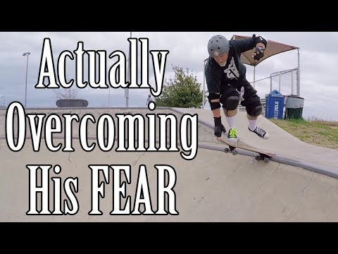 OVERCOMING THE FEAR (Actual Process!) - Sweeper Live Skate Support