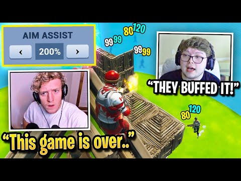 Aydan & Scoped PROVE Aim Assist is BUFFED & NOT NERFED! (Fortnite)