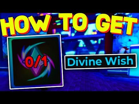 HOW TO GET & USE DIVINE WISH in ANIME ADVENTURES! ROBLOX