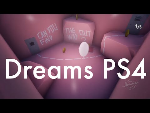 Dreams PS4: Early Access Gameplay #DreamsPS4 #MadeInDreams Character FPS Universeドリームズユニバース