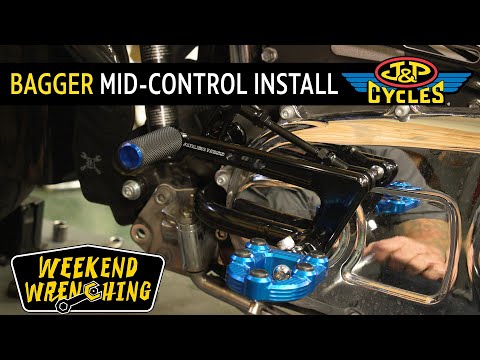 How to Install Arlen Ness Mid Controls on a Harley-Davidson Bagger