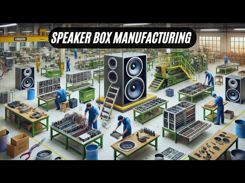 How Loud Speakers are Made Inside the Factory | The Process of Making Speake