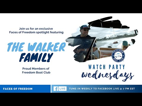 Freedom Social | Watch Party Wednesday | Faces of Freedom spotlight featuring the Walker Family