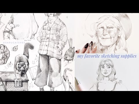 THE BEST ART SUPPLIES FOR BEGINNERS | my fave affordable drawing supplies