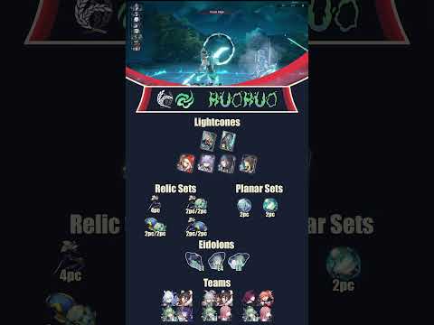 Huo Huo Guide in 60 seconds #honkaistarrail #huohuo