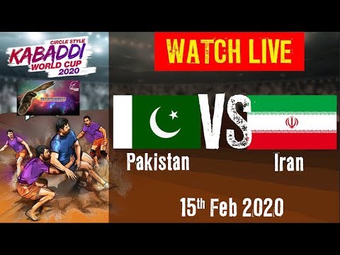 Pak Vs Iran | Semi Final Of Kabaddi World Cup 2020