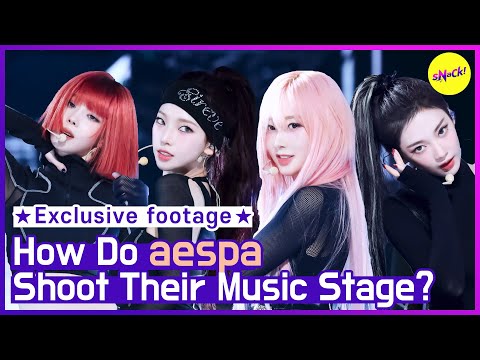 [EXCLUSIVE] How do aespa shoot their music stage? (ENG)