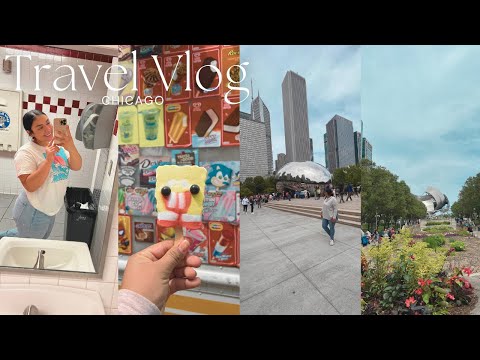 TRAVEL VLOG | Weekend in Chicago, Picking up my nephews, Ate and hated White Castle 🤮