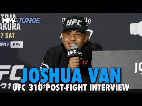 Joshua Van Wants Myanmar Flag Approved by UFC After Big Win Over Cody Durden | UFC 310