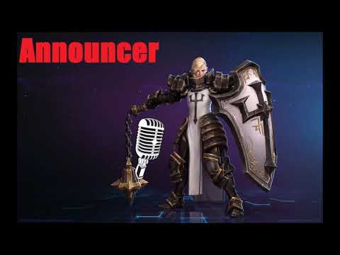 Crusader Johanna Announcer - Heroes of the Storm