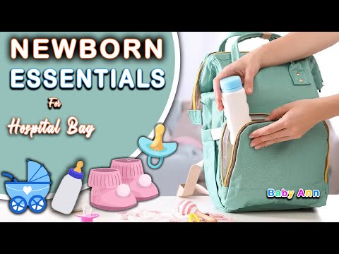 NEWBORN ESSENTIALS For Hospital Bag || Hospital Bag for Newborn baby || Newborn Care