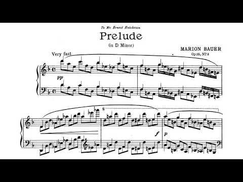 Marion Bauer - Six Preludes, Op. 15