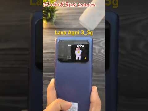 Introducing Lava Agni 3 : first dual Amoled display || first look || OIS camera